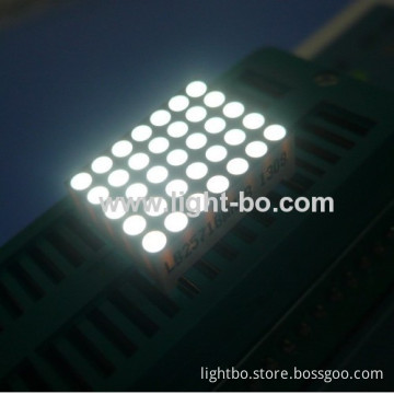 Ultra White 0.7 Inch 5 X 7 Dot Matrix Led Display For Fan Control 